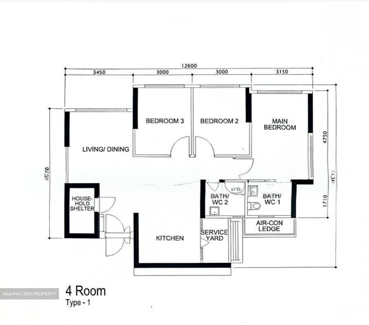 Blk 402B Fernvale Acres (Sengkang), HDB 4 Rooms #627892031